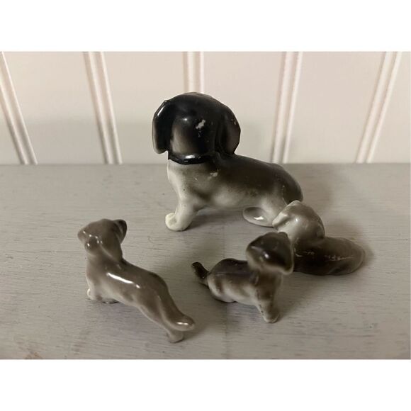 Vintage ceramic dogs    - Picture 4 of 4